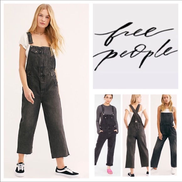 Free People Denim - 🆕Free People Baggy Boyfriend Overalls.  NWOT.
